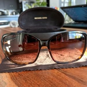 Michael Kors Sunglasses with Gold MK logo